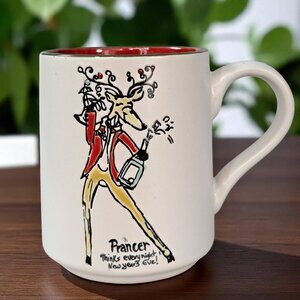 Eli + Ana Rudolph The Red Nose Reindeer, PRANCER Reindeer Christmas Mug 2024